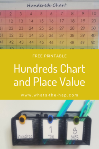 Hundreds Chart and Place Value