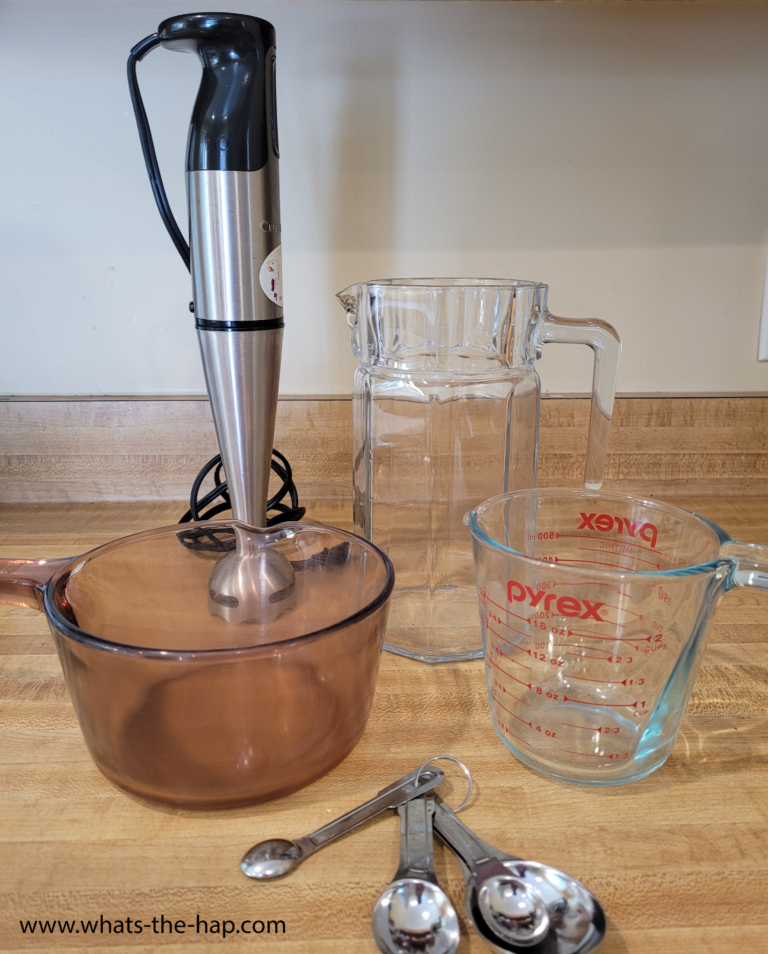 Kitchen Tools Needed for homemade formula